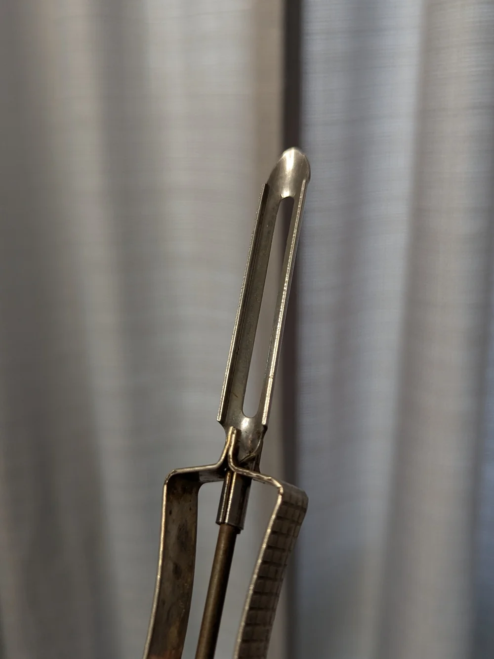 VTG EKCO Slip-Pruf Nee Action Potato Vegetable Peeler Stainless Made In USA